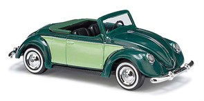 46714 VW Hebmüller Cabrio отрытый, зеленый