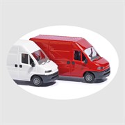 89113 Fiat Ducato фургон, красный